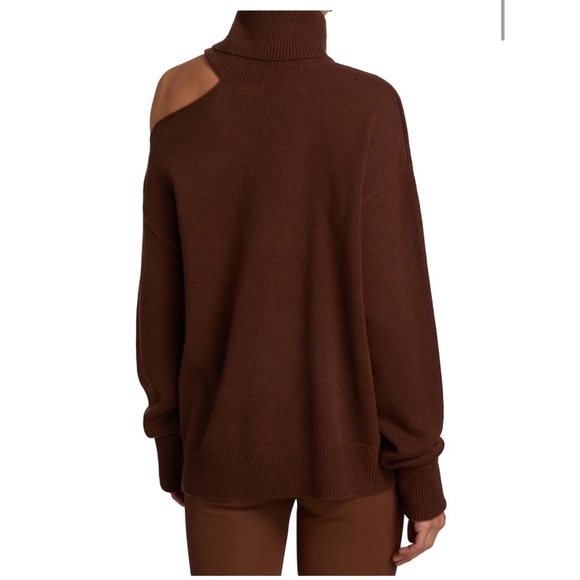 Paige Raundi Turtleneck Sweater - Brown - Picture 10 of 13